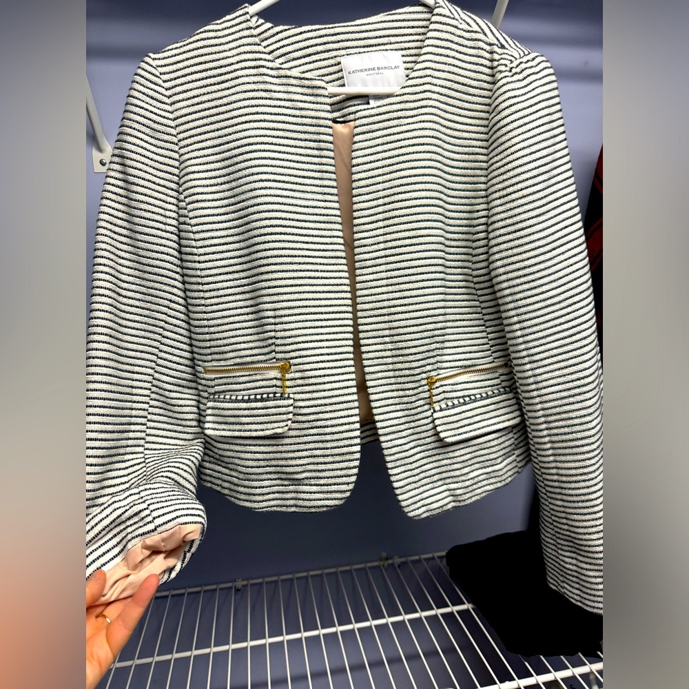 Striped blazer